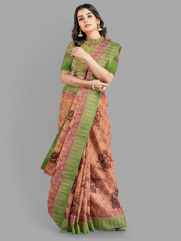 Semi Silk Saree Collection