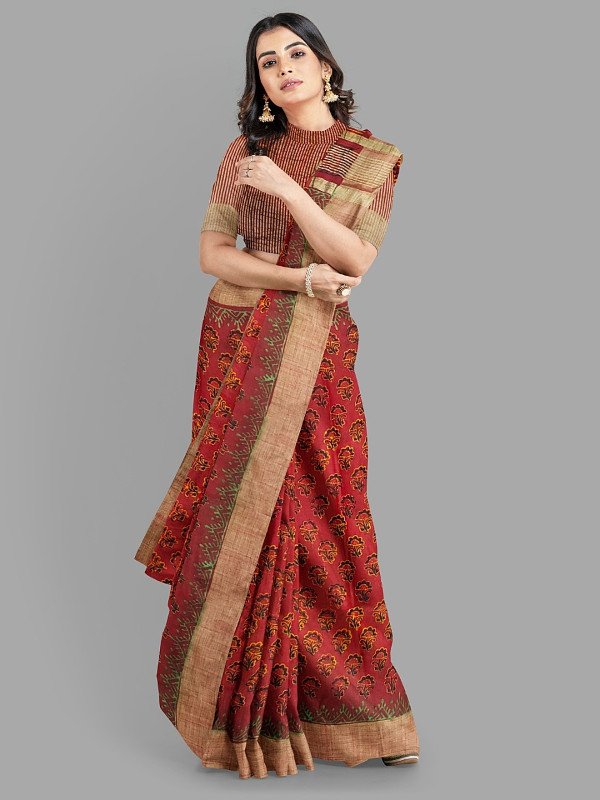 Semi Silk Saree Collection