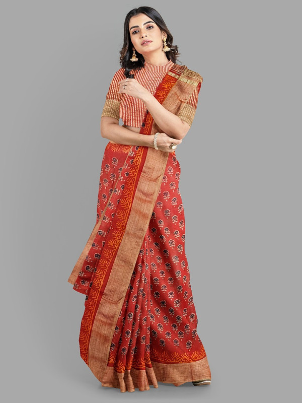 Semi Silk Saree Collection