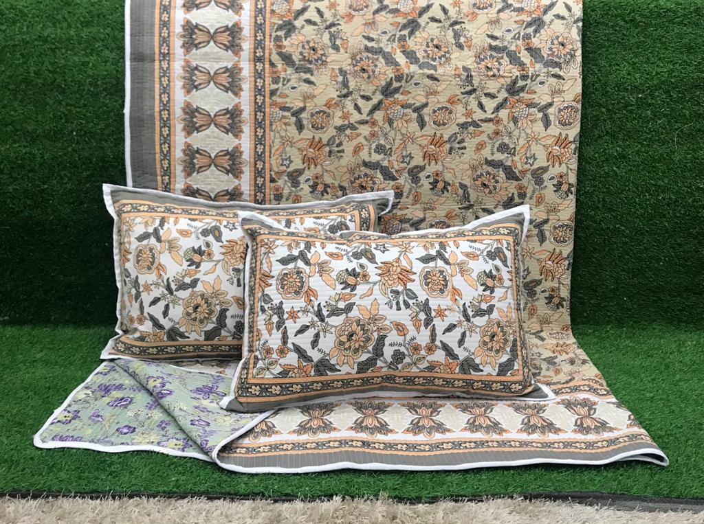 REVERSIBLE QUILTED BEDCOVERS