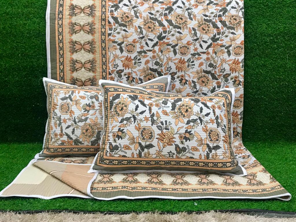 REVERSIBLE QUILTED BEDCOVERS