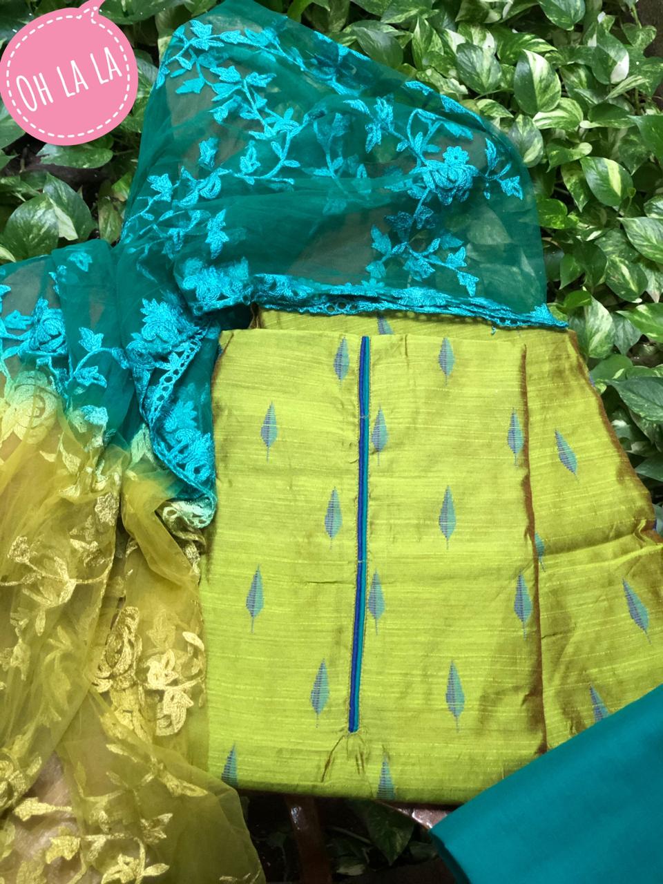 Silk top with