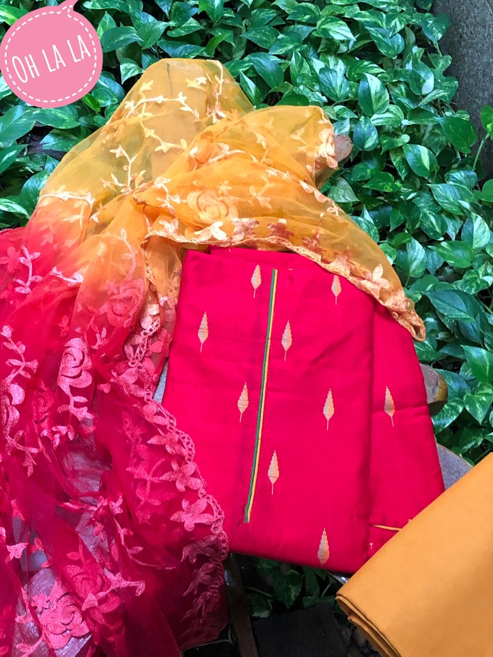 Silk top with