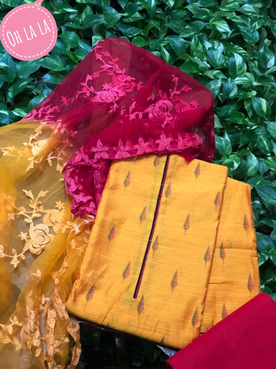 Silk top with