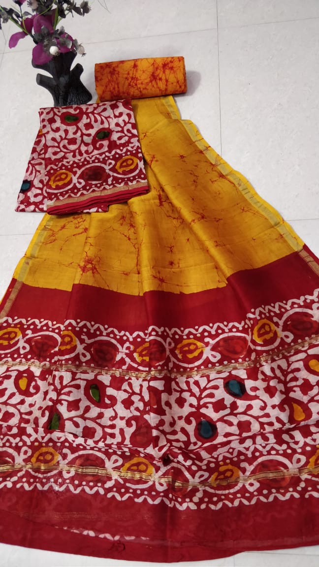 Chanderi silk suits