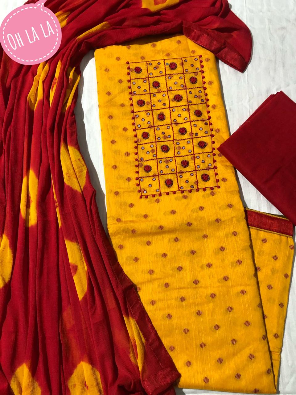 Silk top with beautiful