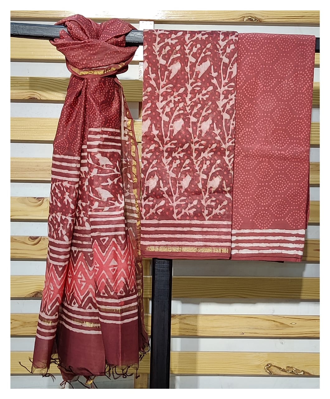 Pure CHanderi Silk Suits