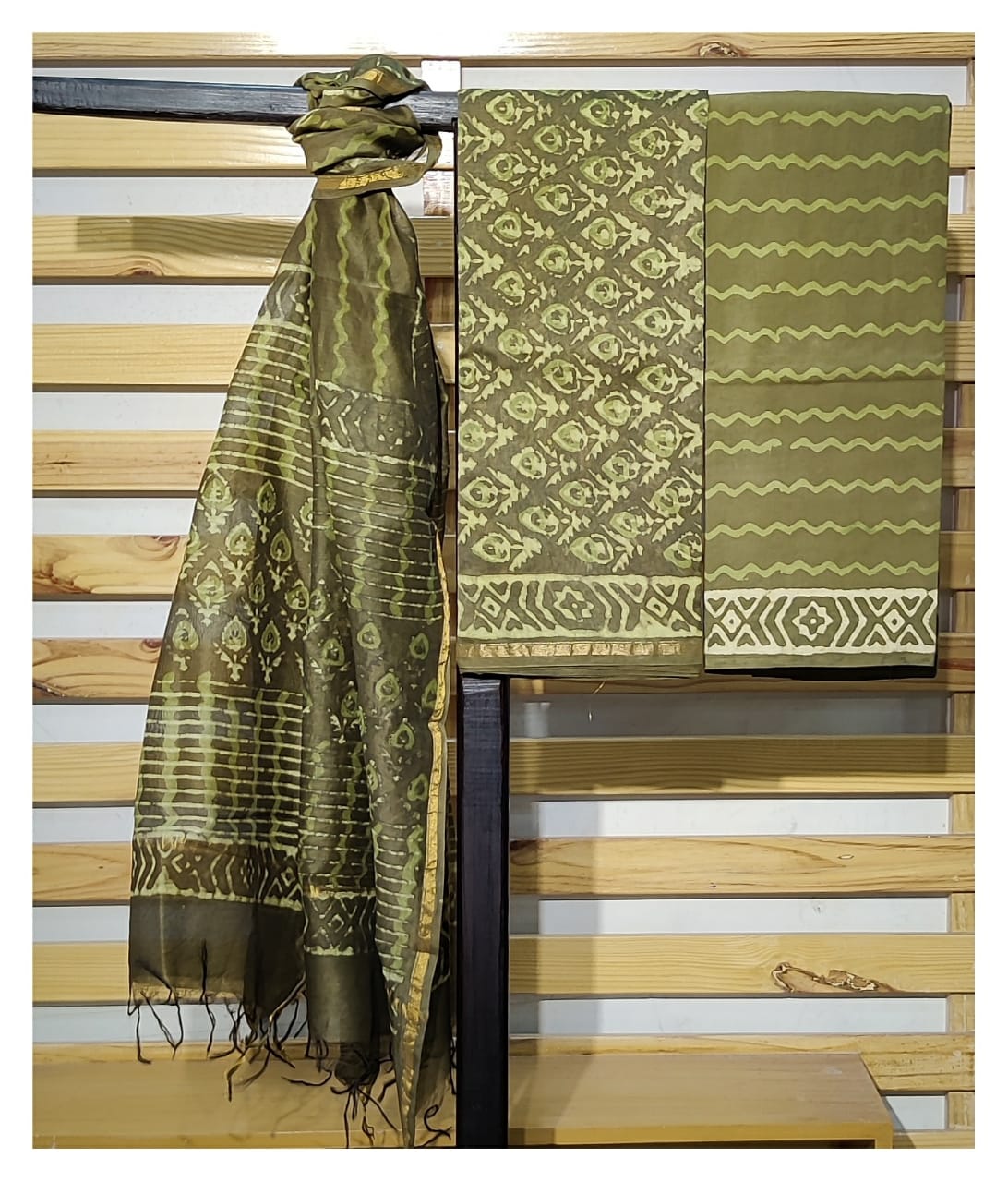 Pure CHanderi Silk Suits