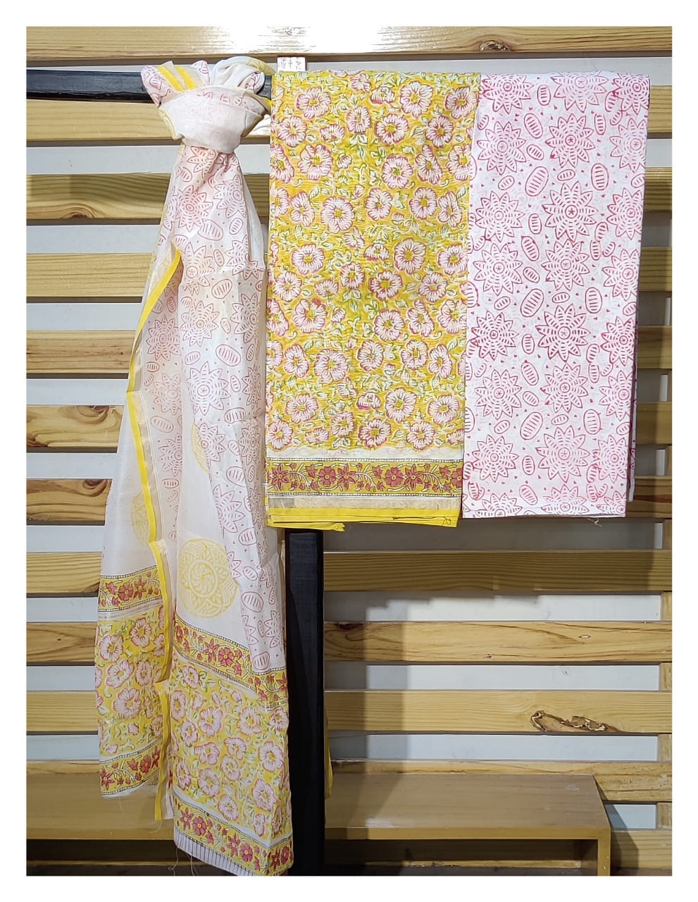 Pure CHanderi Silk Suits