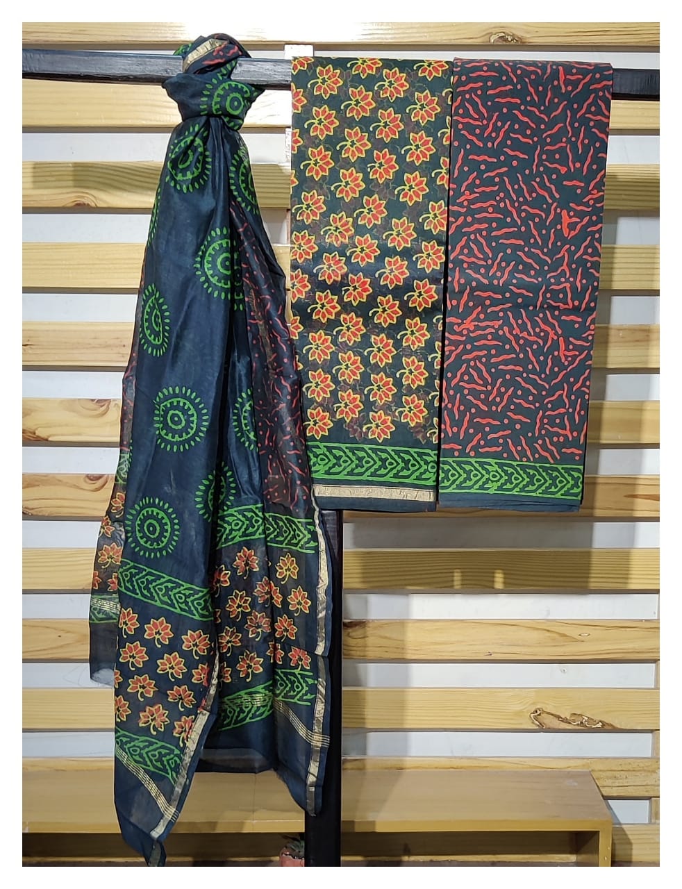 Pure CHanderi Silk Suits