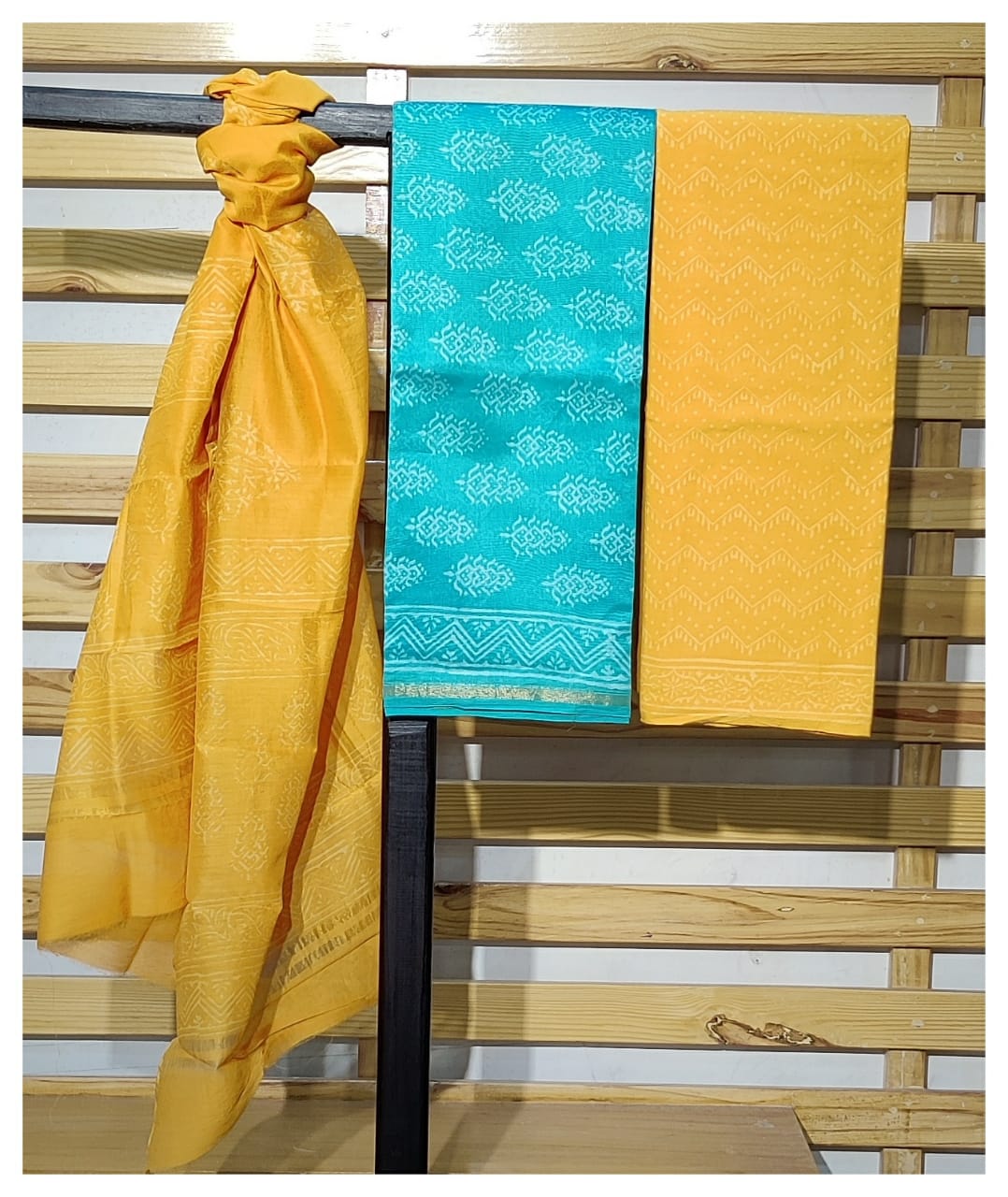 Pure CHanderi Silk Suits