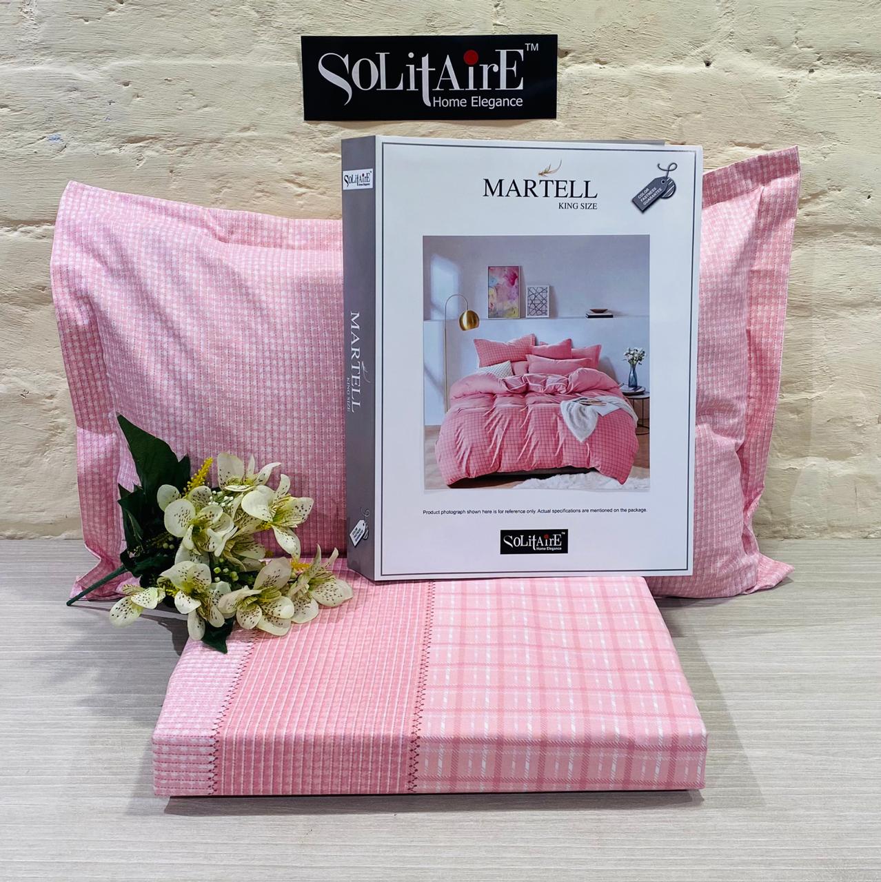 Heavy glazed cotton bedsheets
