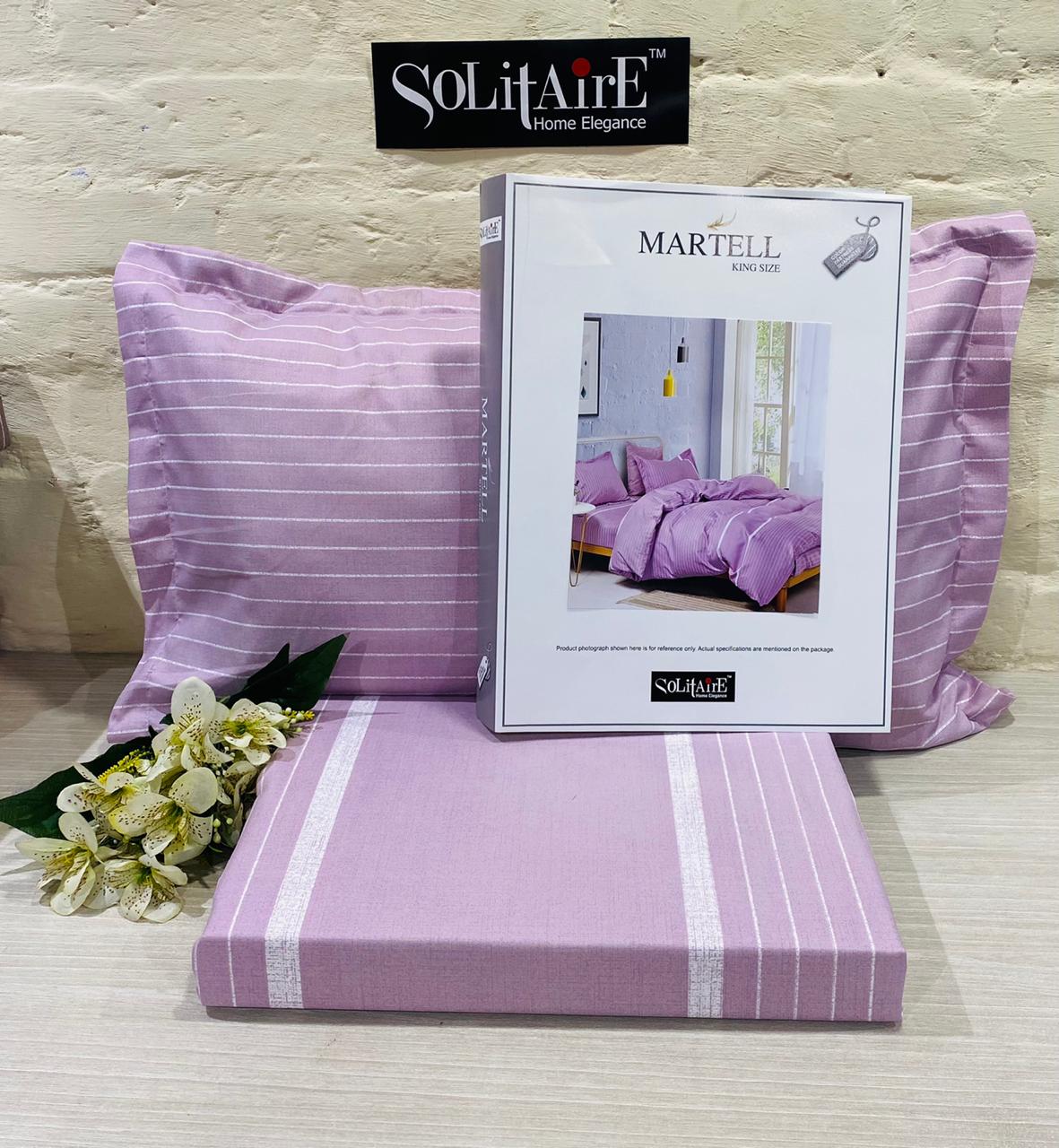 Heavy glazed cotton bedsheets