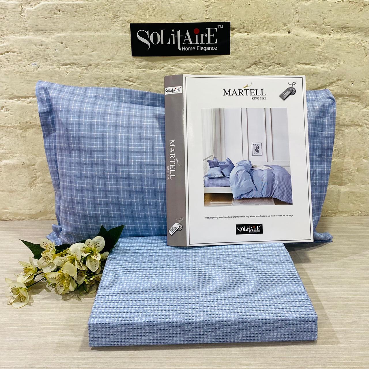 Heavy glazed cotton bedsheets