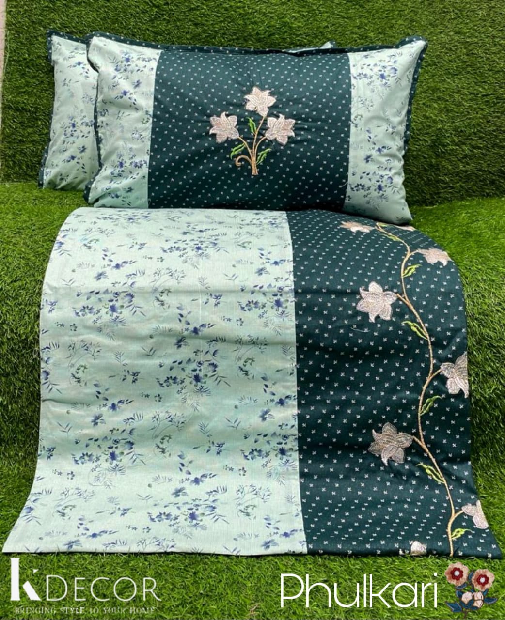 Pure Cotton Embroidered