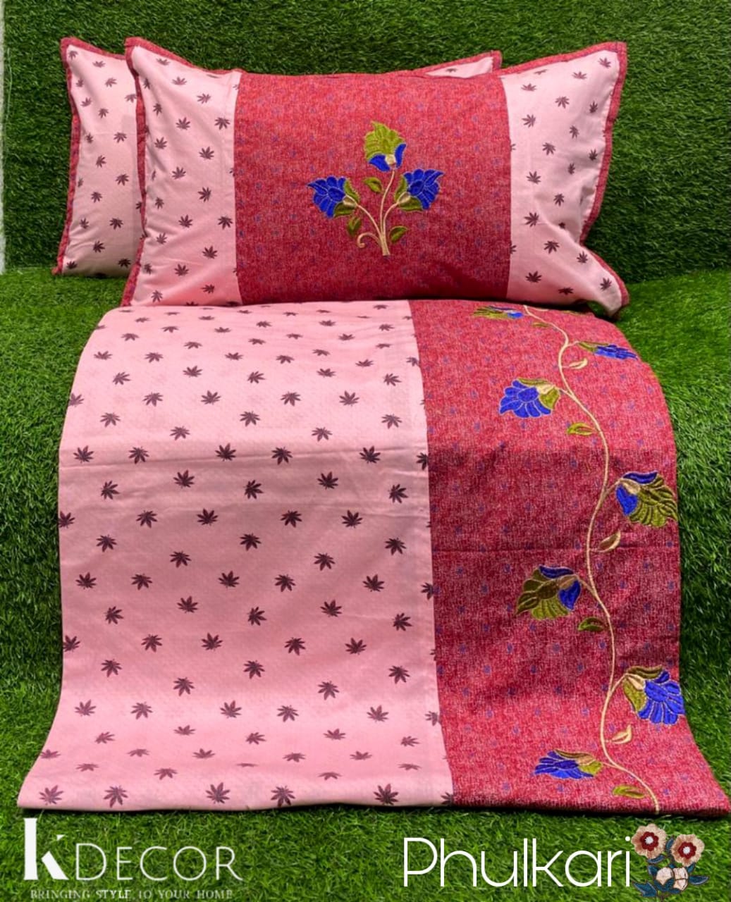 Pure Cotton Embroidered