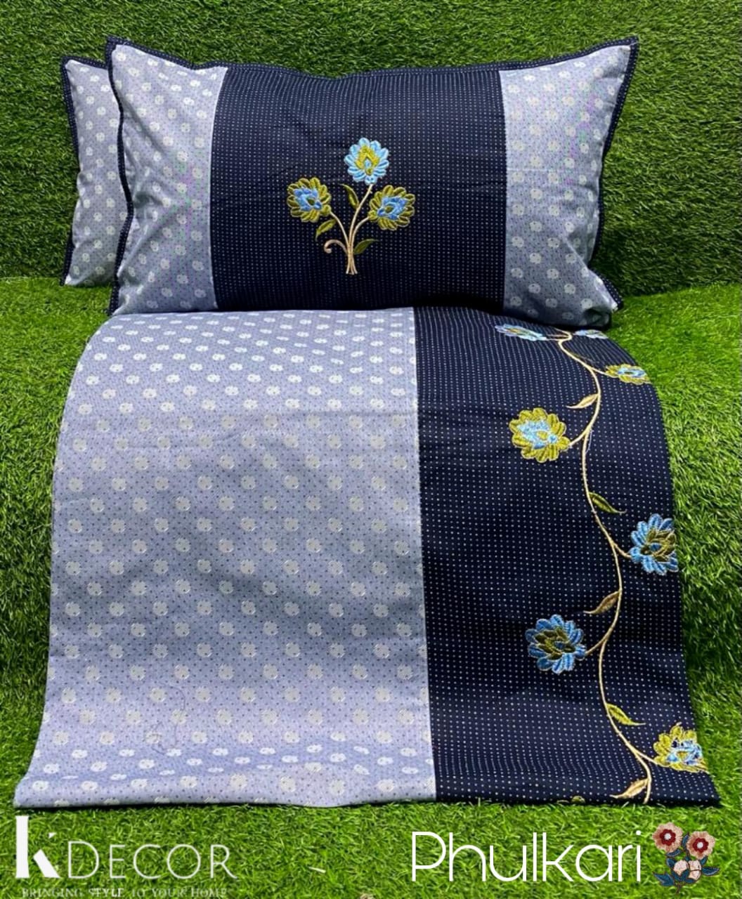 Pure Cotton Embroidered