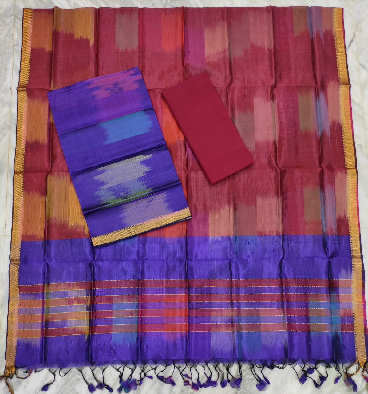 Mangalagiri Pattu/Ikkat
