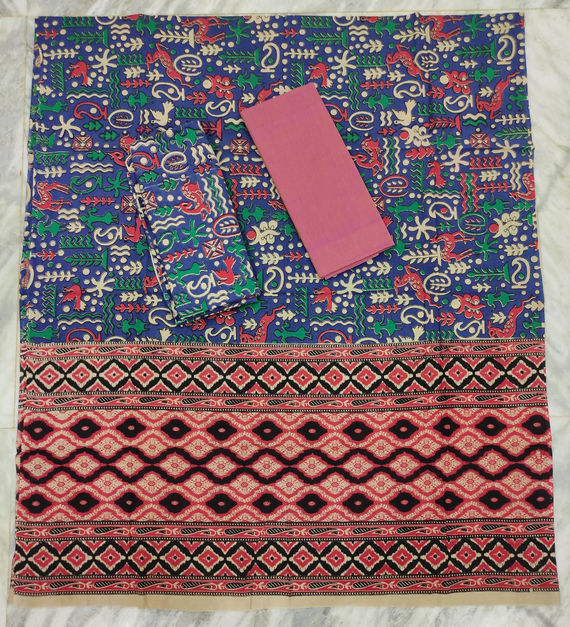 Pure Kalamkari cotton suits