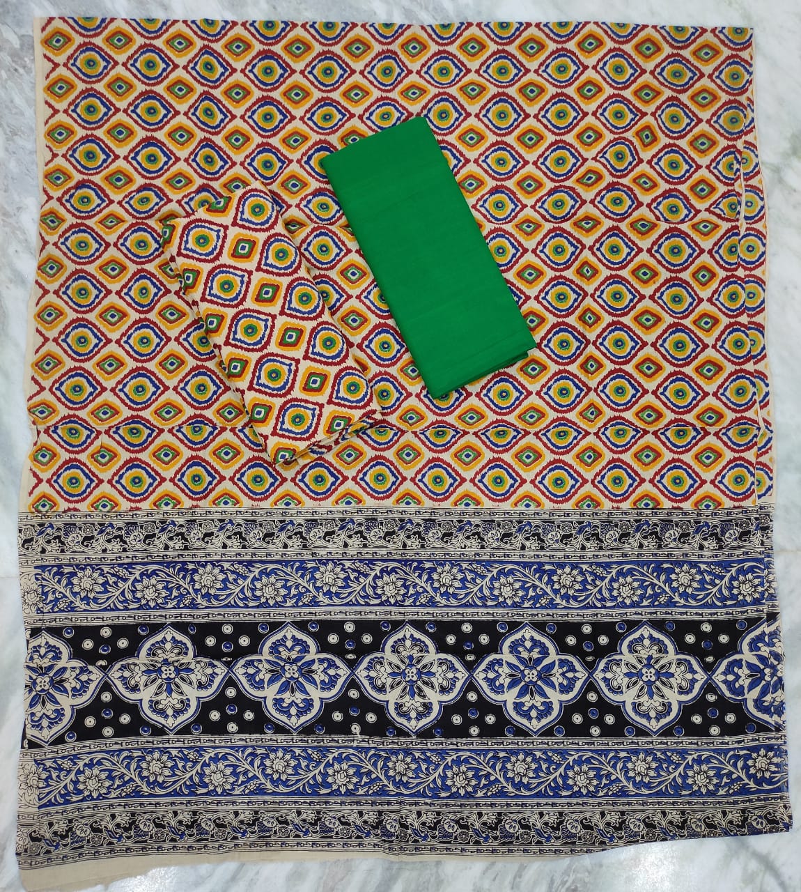 Pure Kalamkari cotton suits