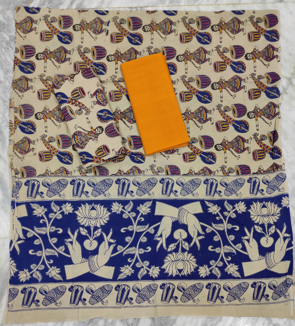 Pure Kalamkari cotton suits