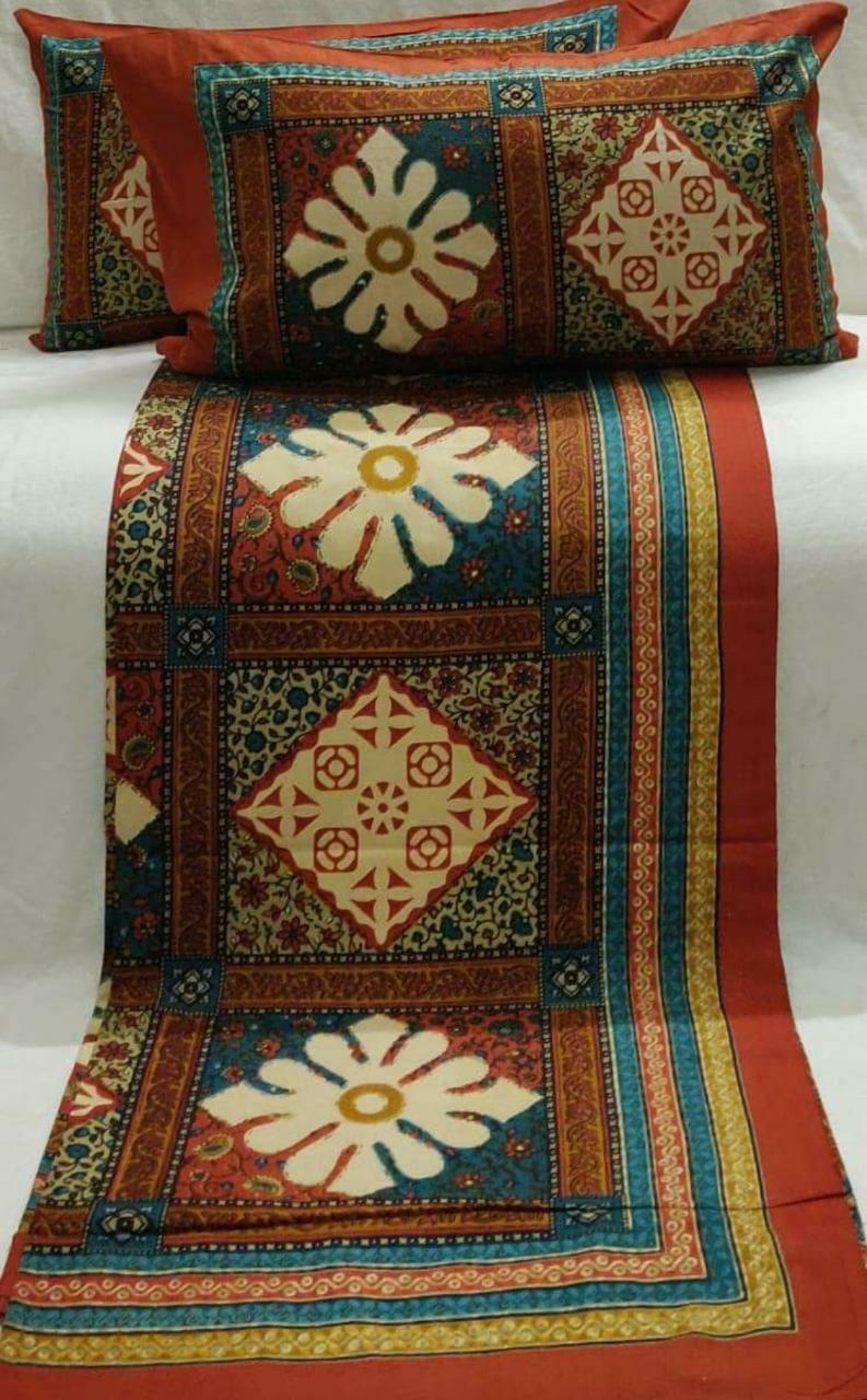 Bedsheet & 2 Pillow Covers