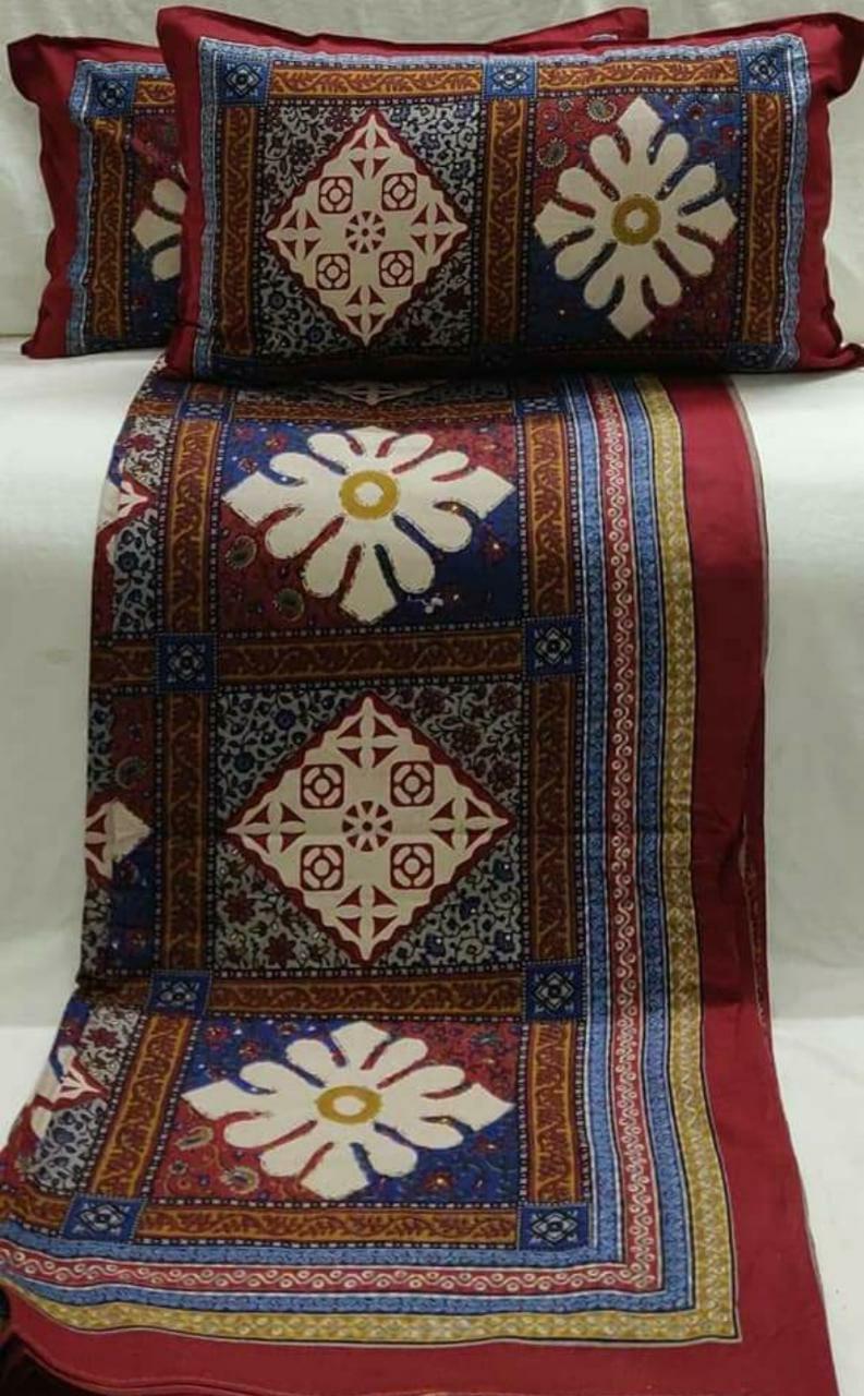 Bedsheet & 2 Pillow Covers