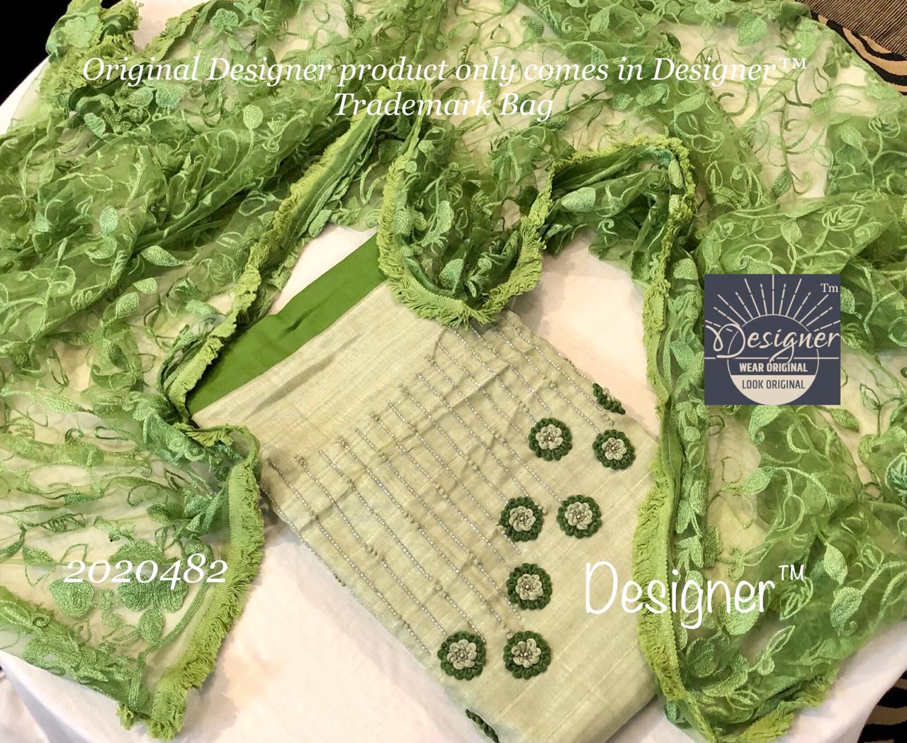 Semi tussar silk top