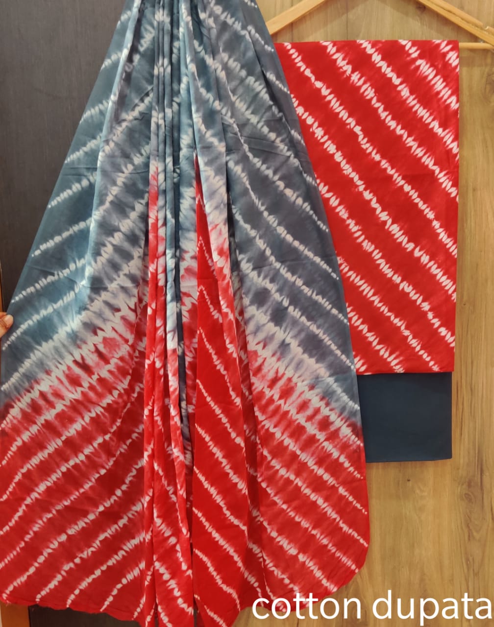 Pure mulmul cotton block printed suits