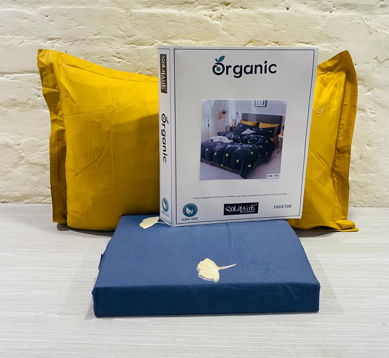 ORGANIC KING bedsheet (1+2)