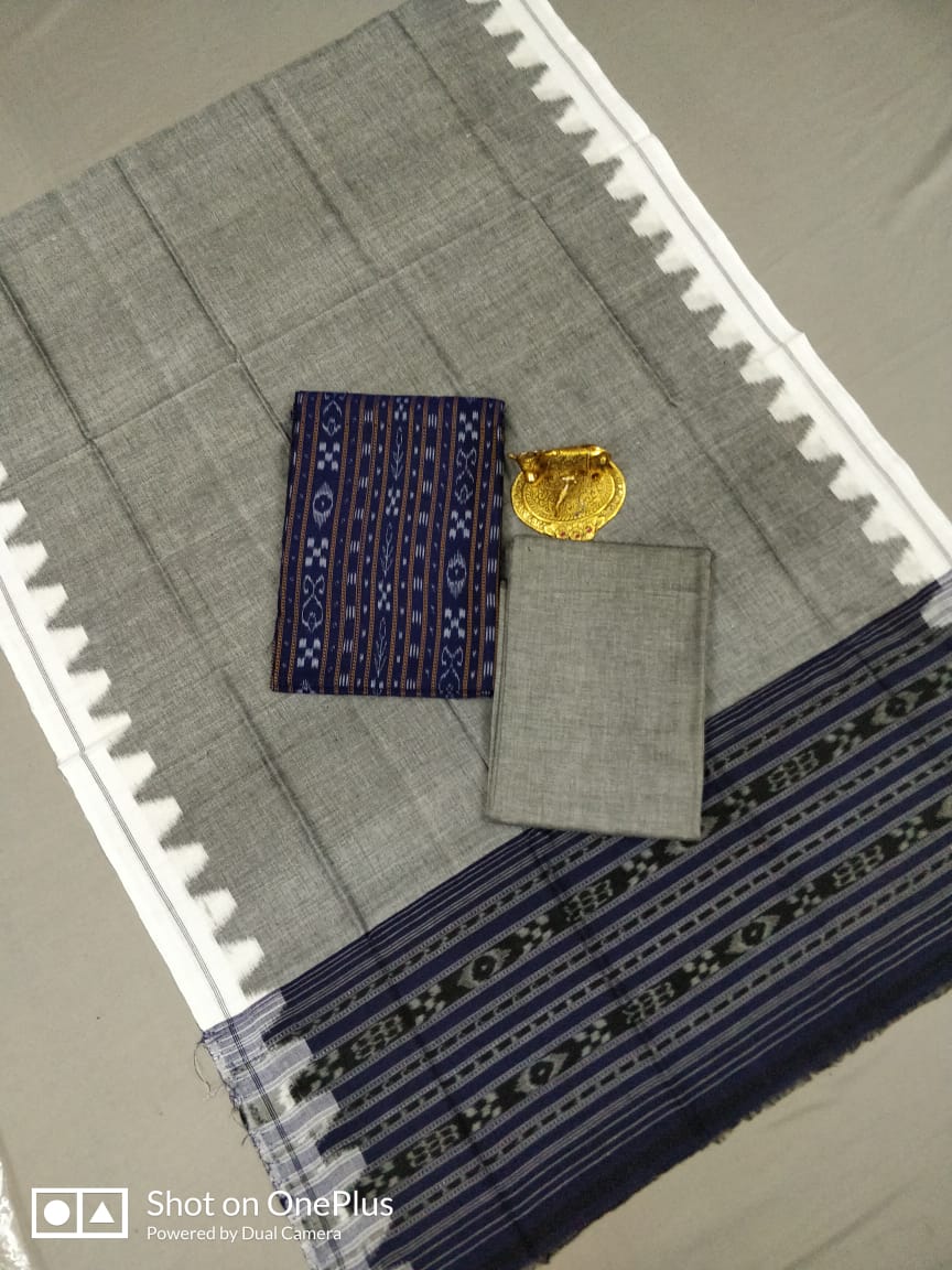 Ikkat cotton dress materials 