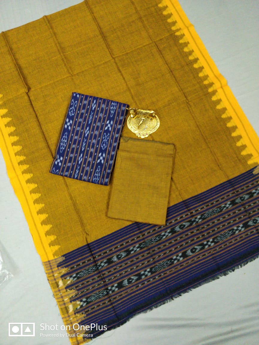 Ikkat cotton dress materials 