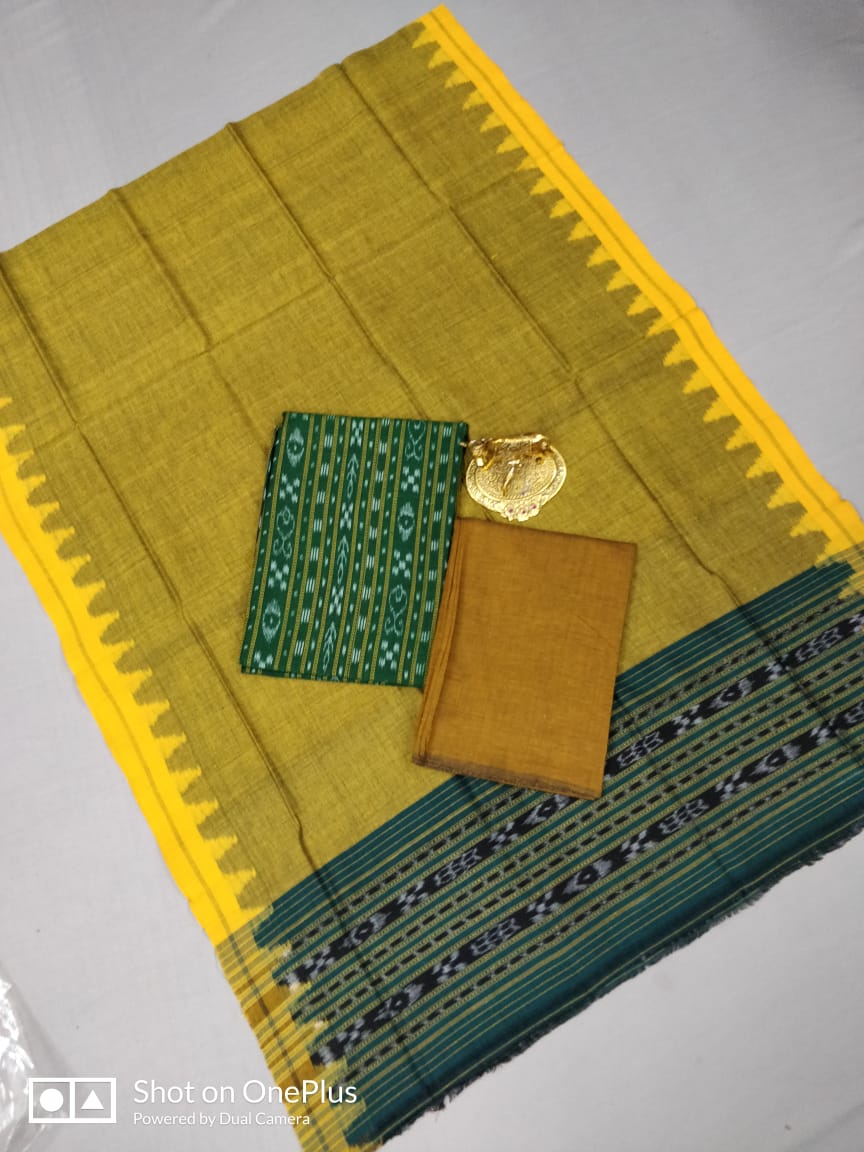 Ikkat cotton dress materials 