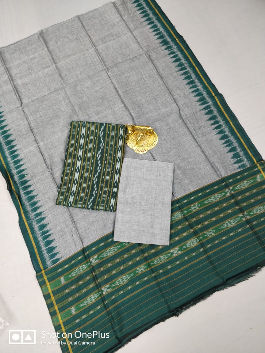 Ikkat cotton dress materials 
