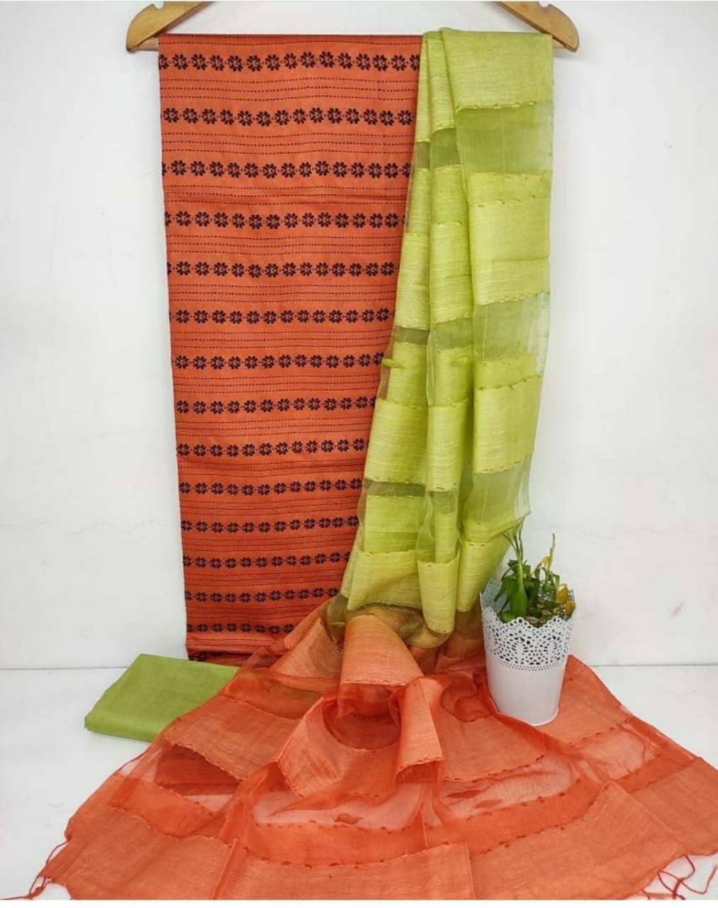 ROW SILK KATAN STEPAL DOVI SUITS