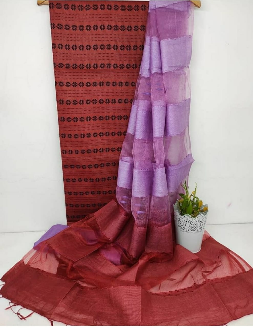 ROW SILK KATAN STEPAL DOVI SUITS