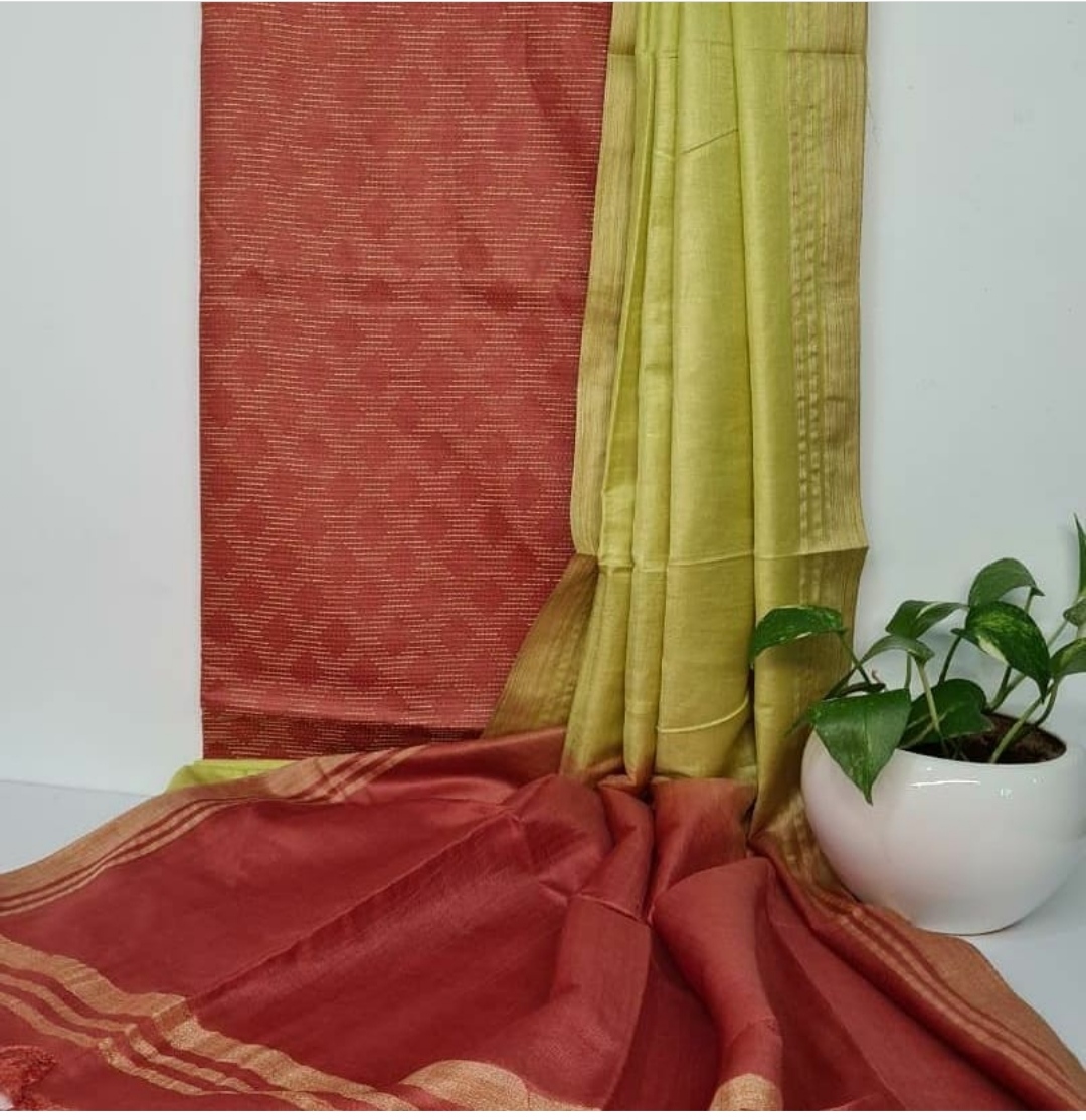 SEMI COTTAN KHADI SUITS
