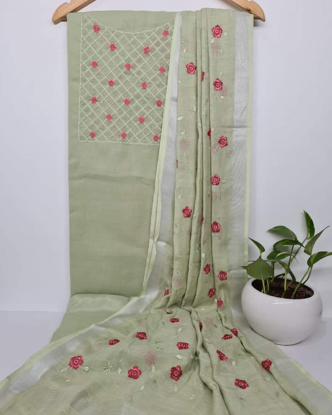 SEMI LINEN SUITS