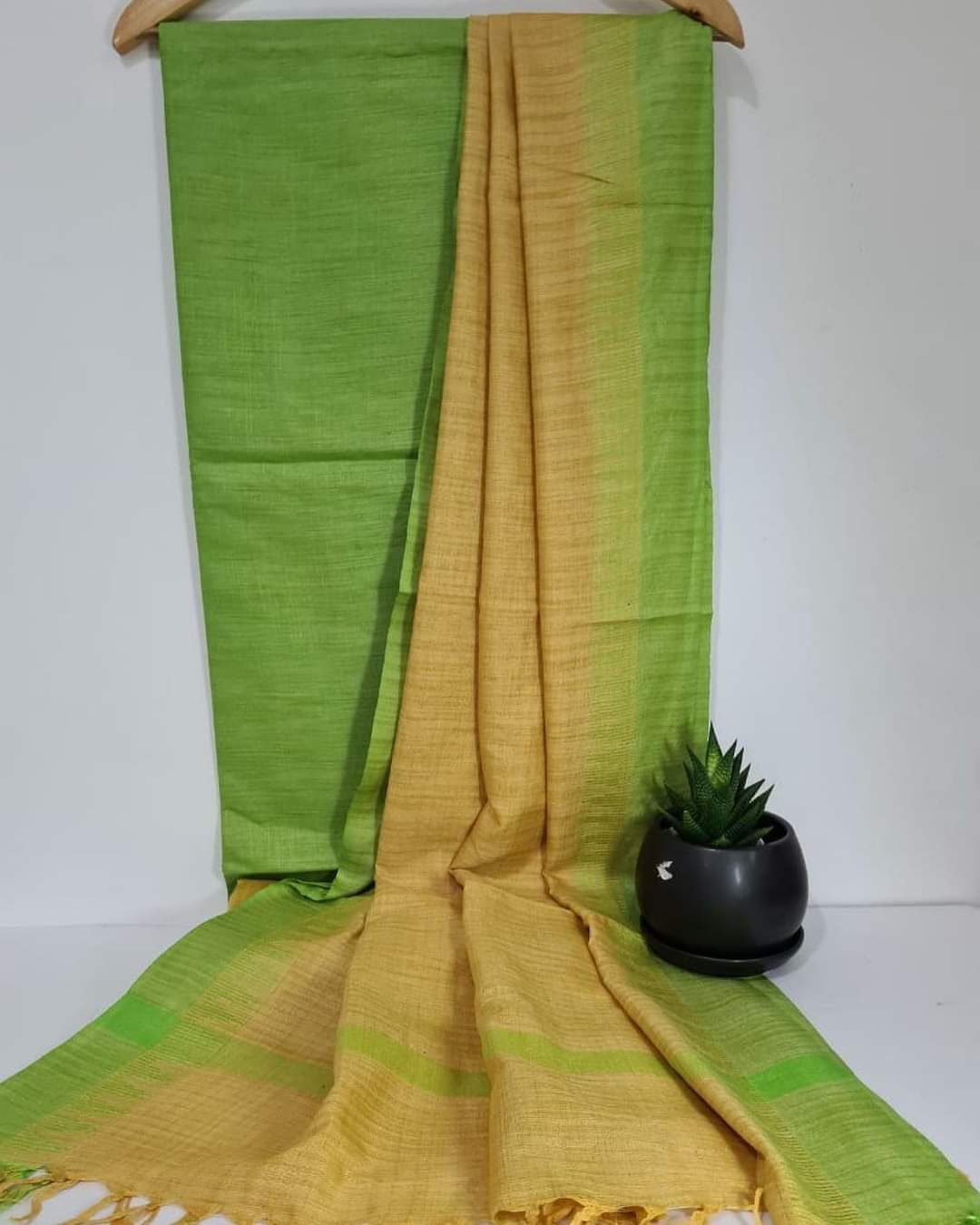 SEMI LINEN KHADI COTTON SUITS