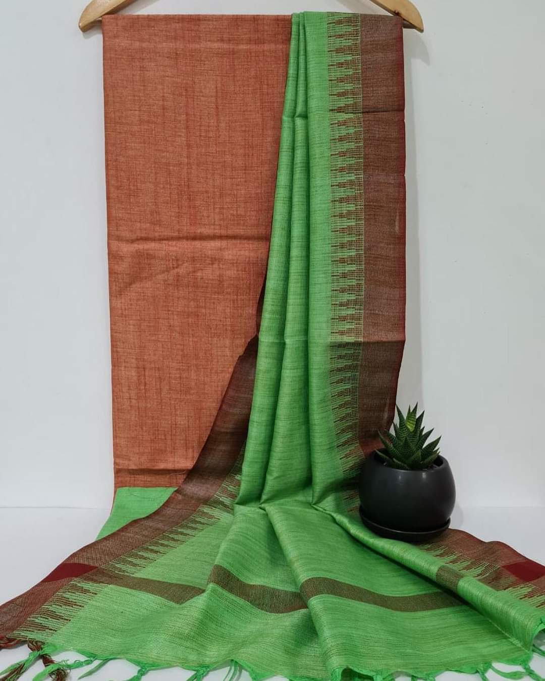 SEMI LINEN KHADI COTTON SUITS