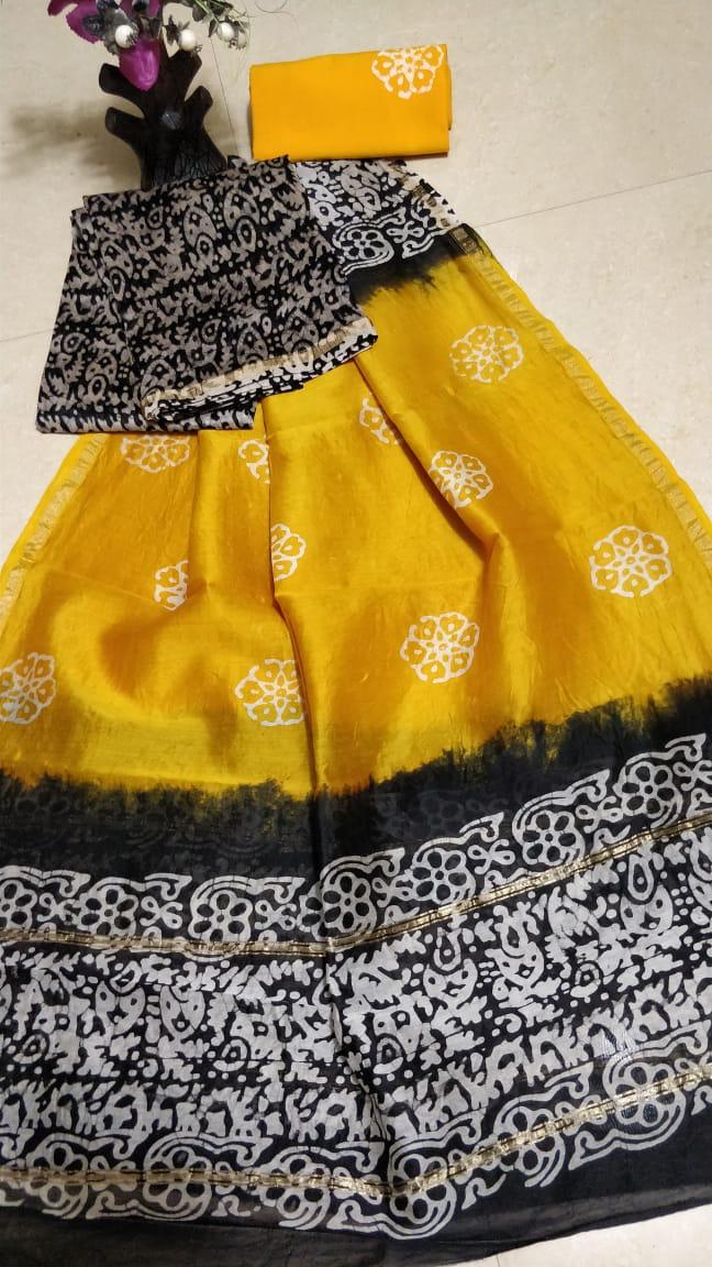 Chanderi silk suits