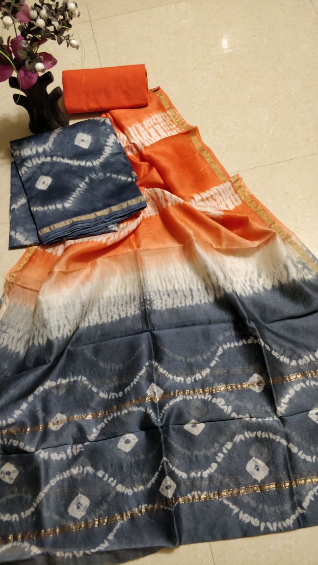 Chanderi silk suits