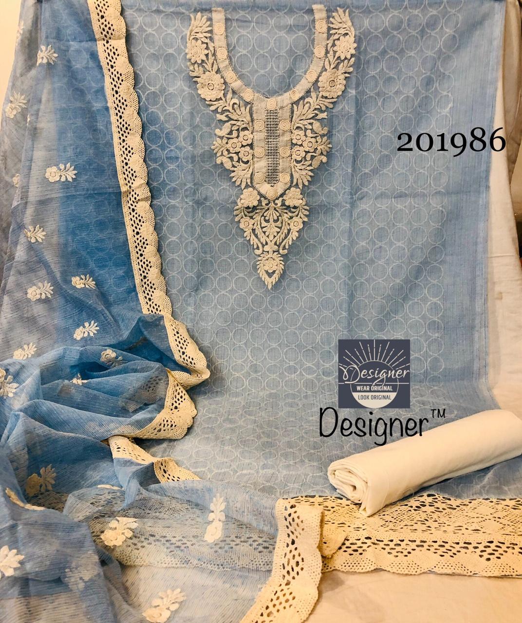 Pure Kota checks silk fabric
