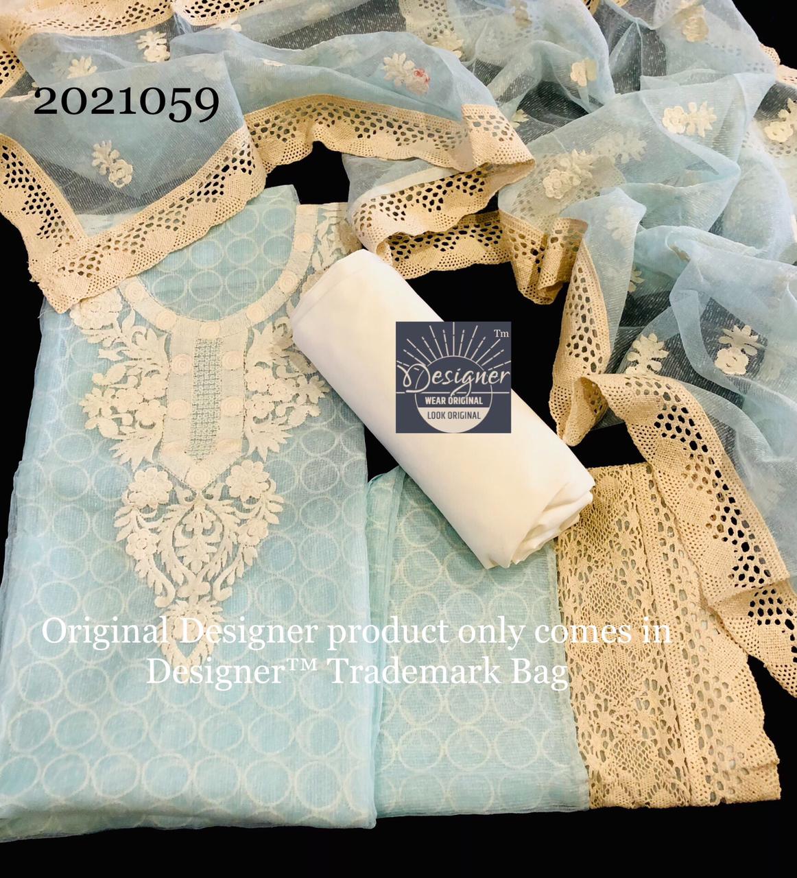 Pure Kota checks silk fabric