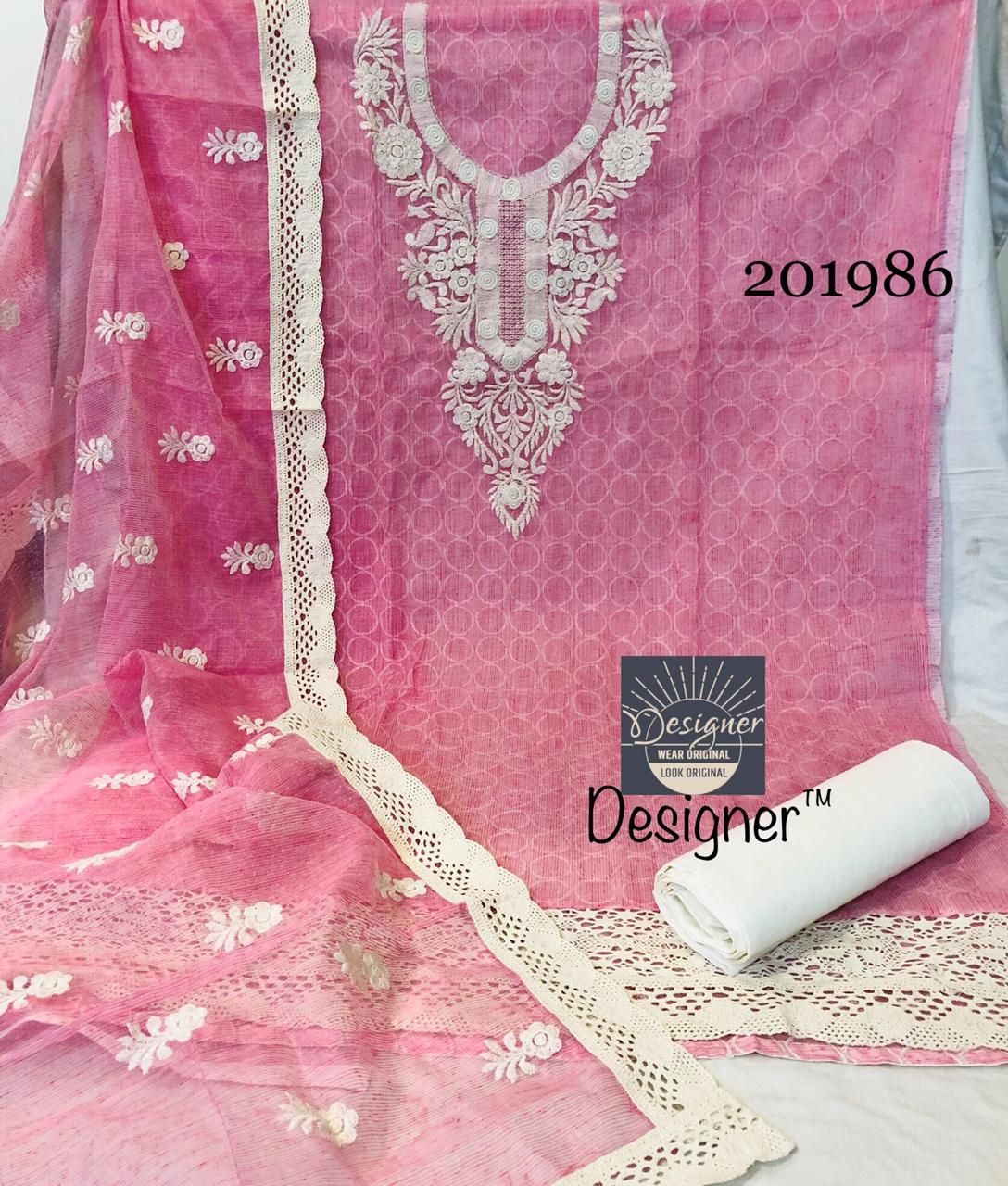 Pure Kota checks silk fabric