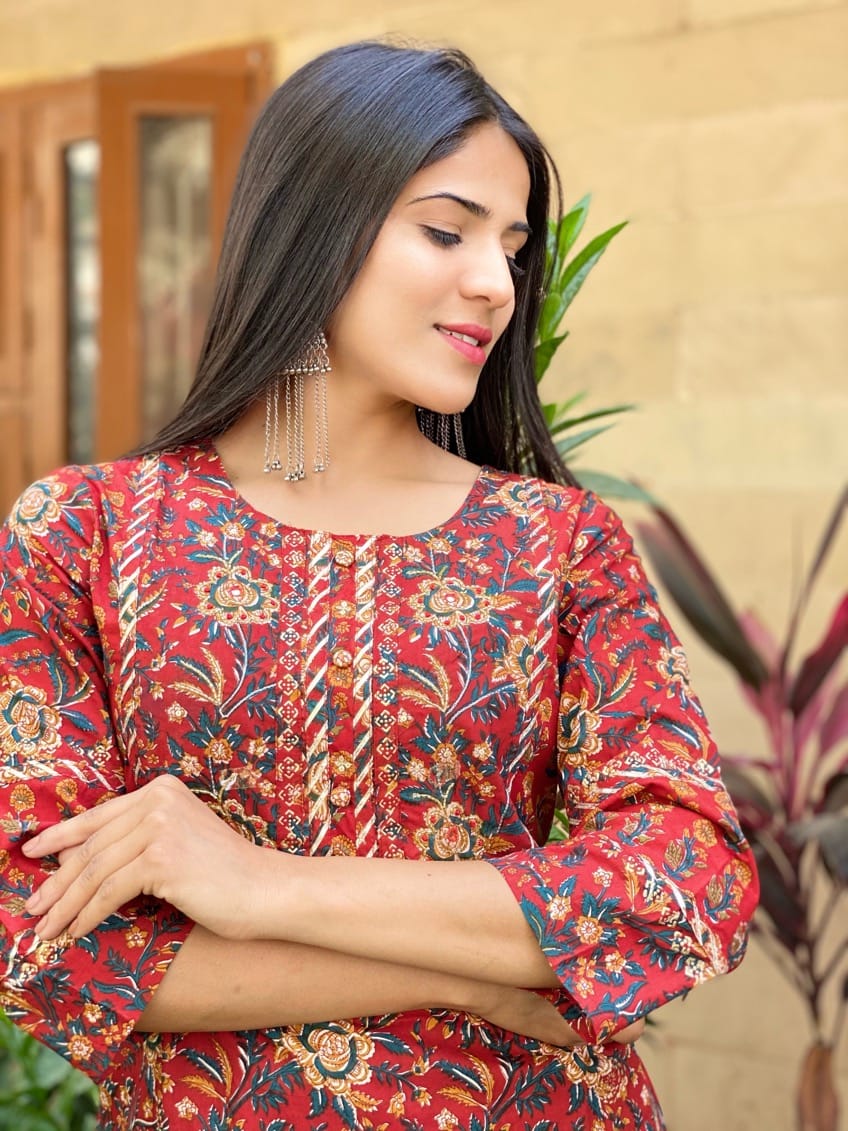 Elegant Collection Of Pure Cotton Kurti