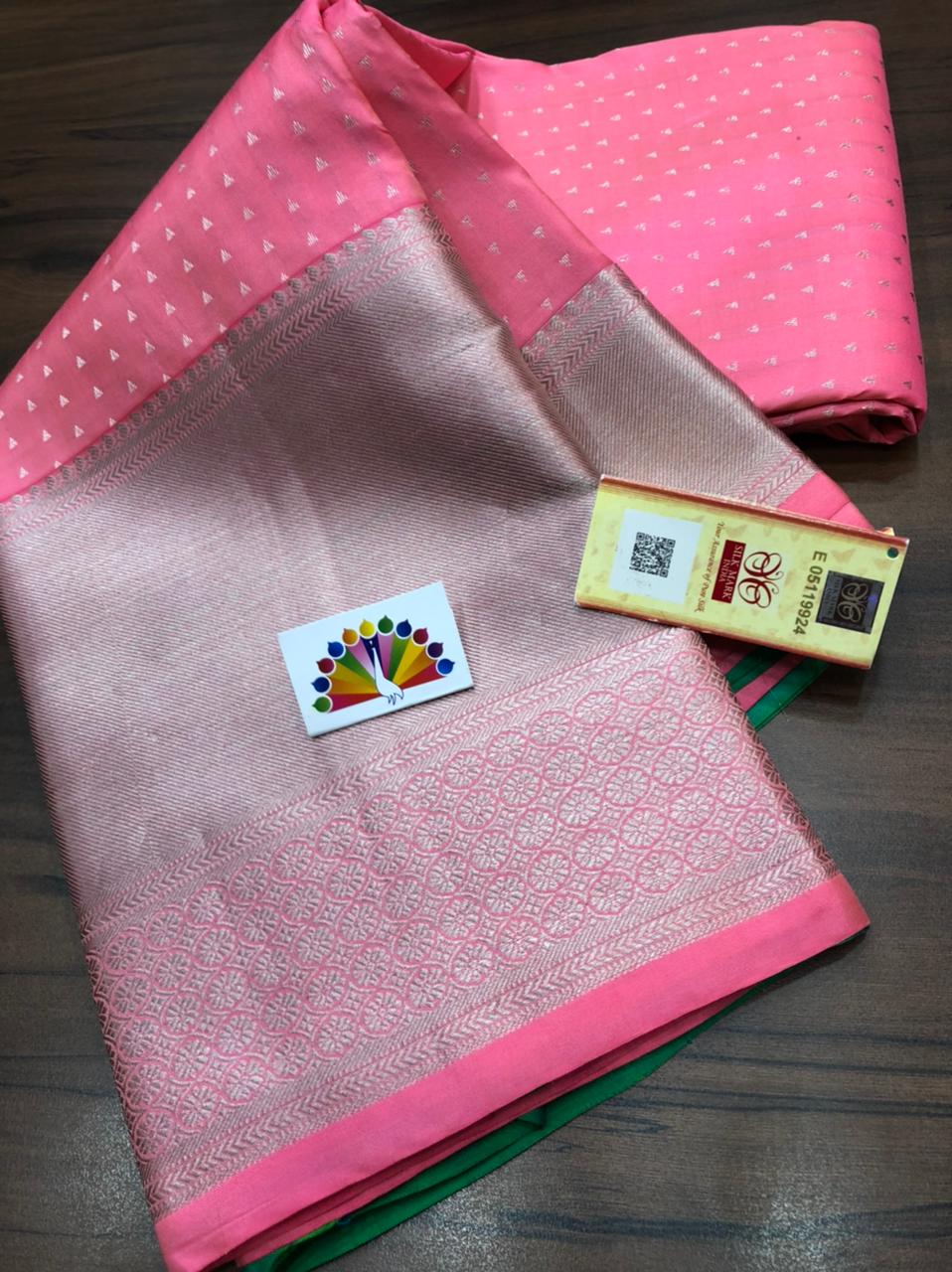PURE KANCHI HANDLOOM PATTU SILK