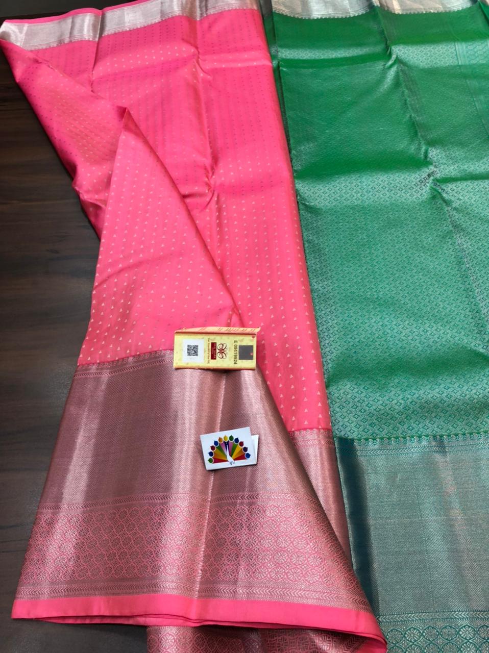 PURE KANCHI HANDLOOM PATTU SILK