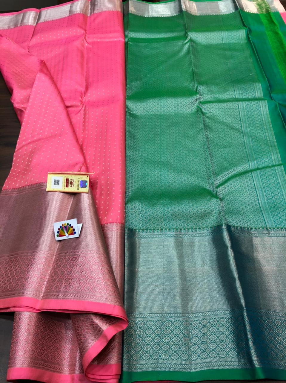 PURE KANCHI HANDLOOM PATTU SILK