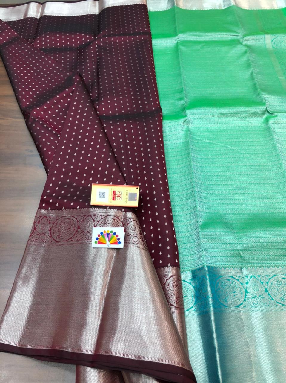 PURE KANCHI HANDLOOM PATTU SILK